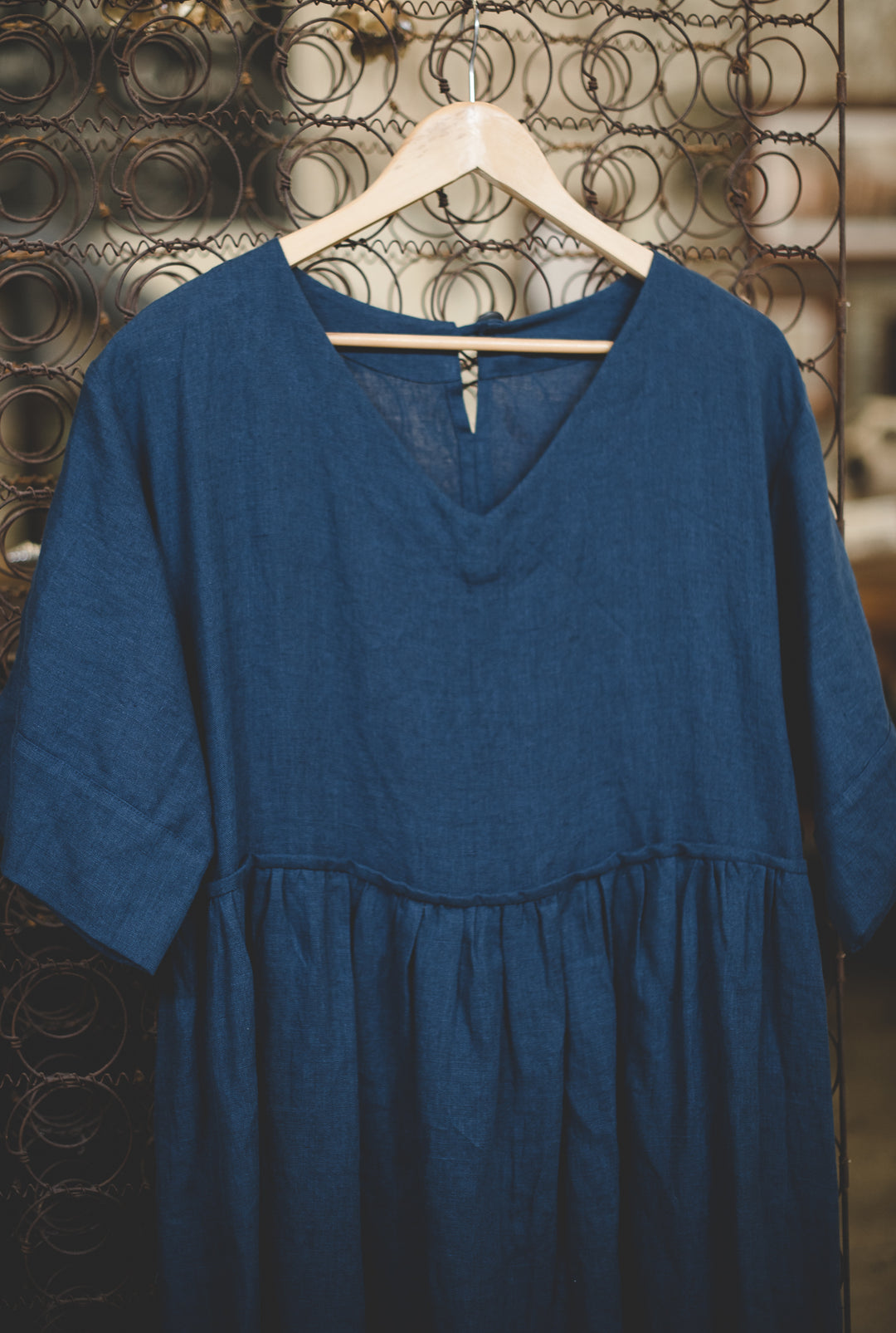 Serendipity Linen  Dress - made to order