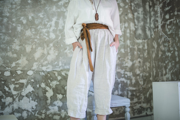 Everyday Linen Pants - made to order