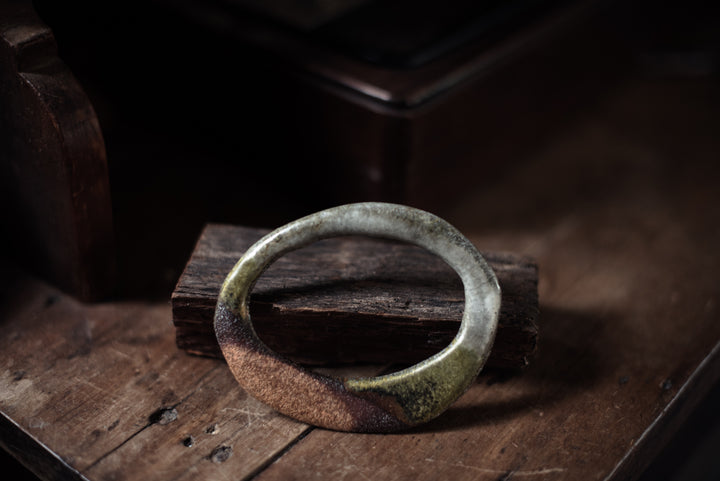 Earthly Elemental - Ceramic Jewellery - Bangle Medium