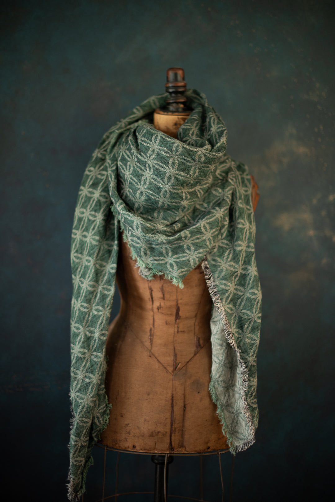 Linen Shawl/Wrap - woven in Europe