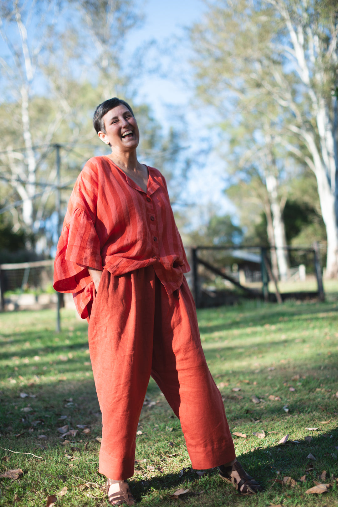 Everyday Linen Pants - made to order