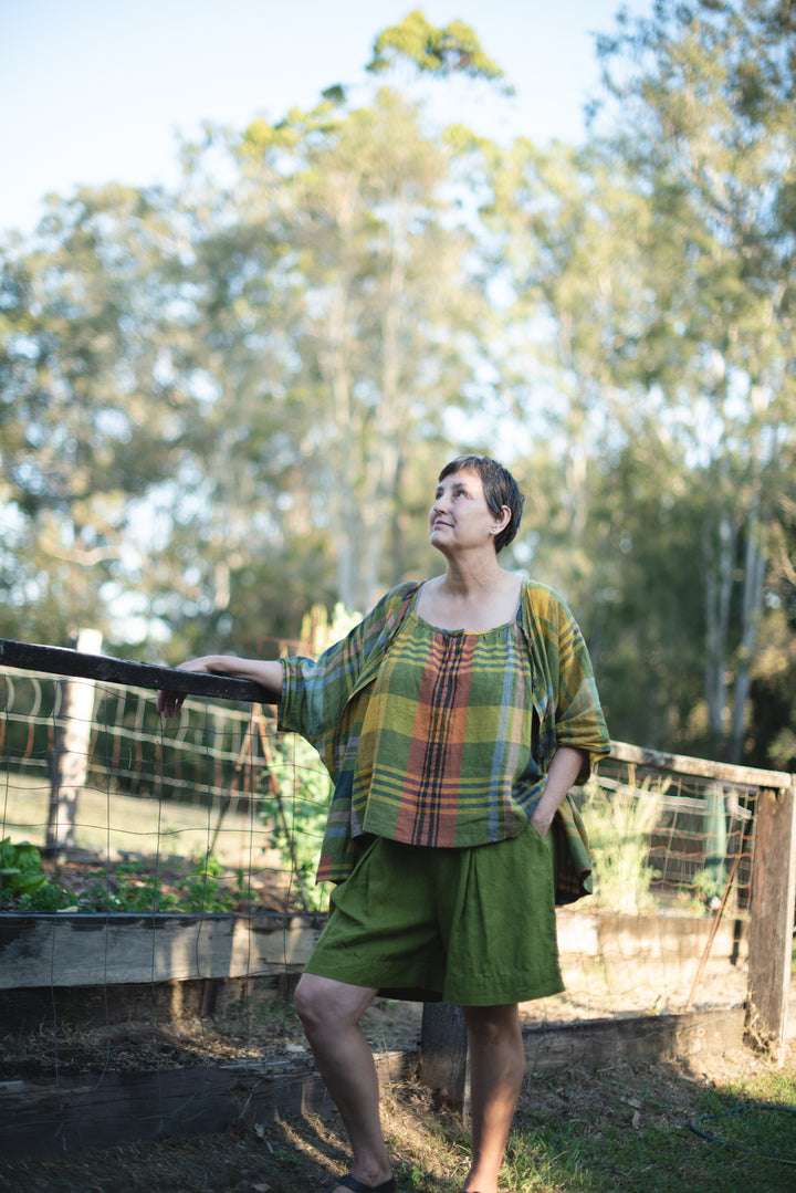 Flow Linen Swing Shorts - made to order