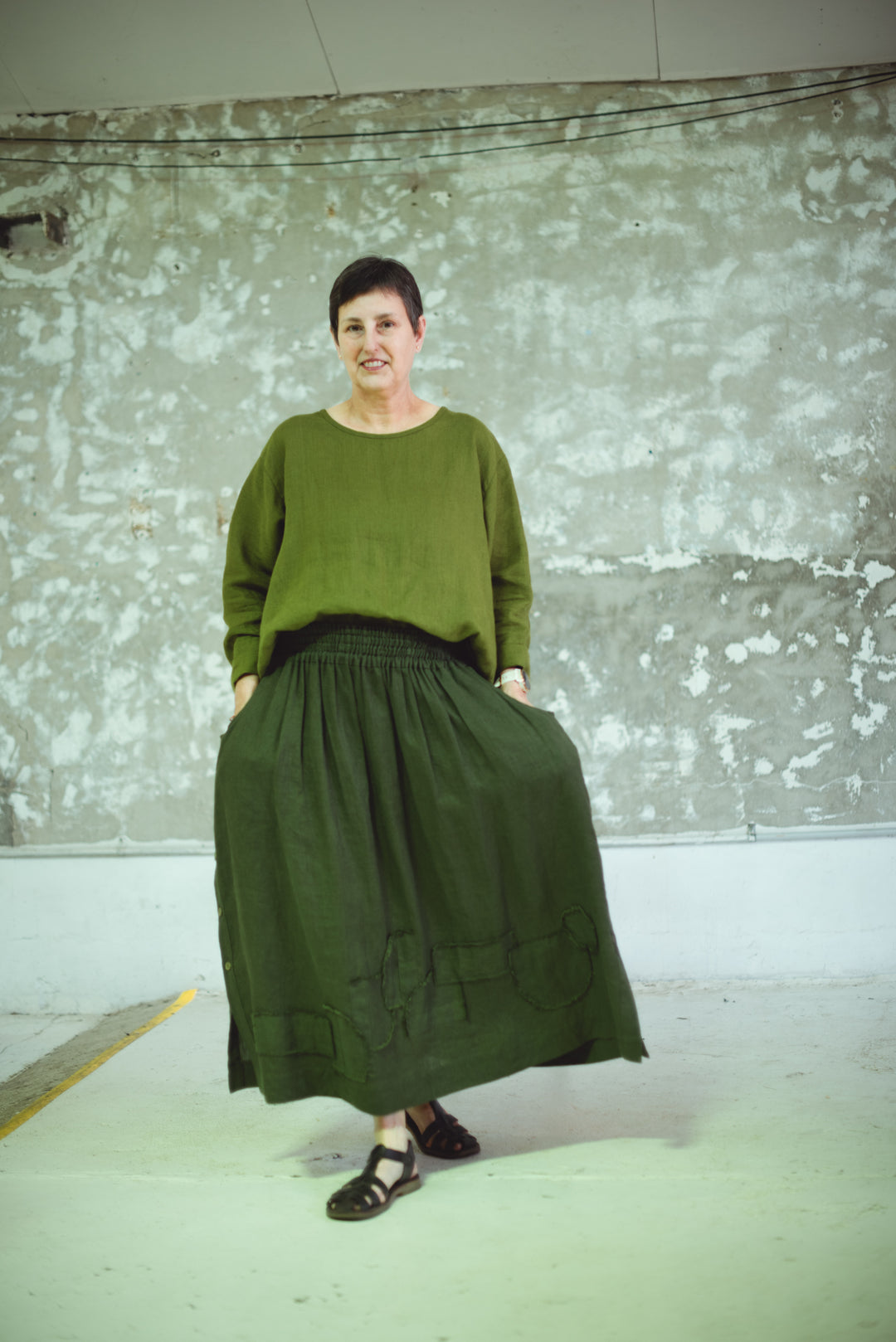 Dearest Linen Tee - made to order