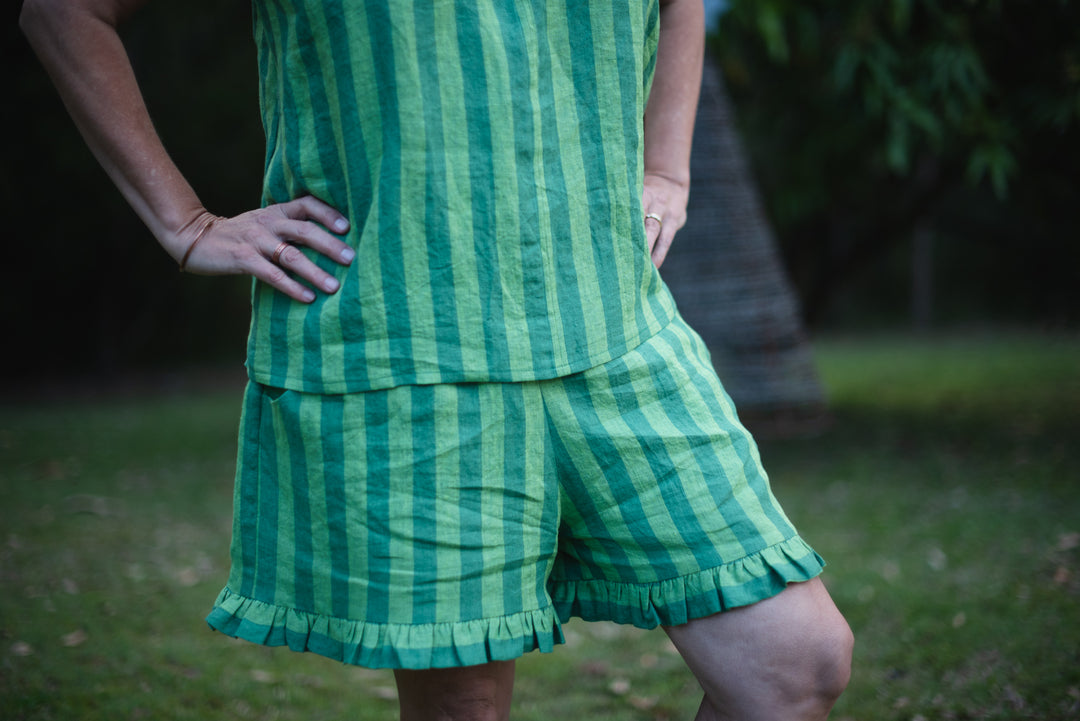 Holiday Linen Lounge Set - Limited Release - PRE-ORDER - made to order