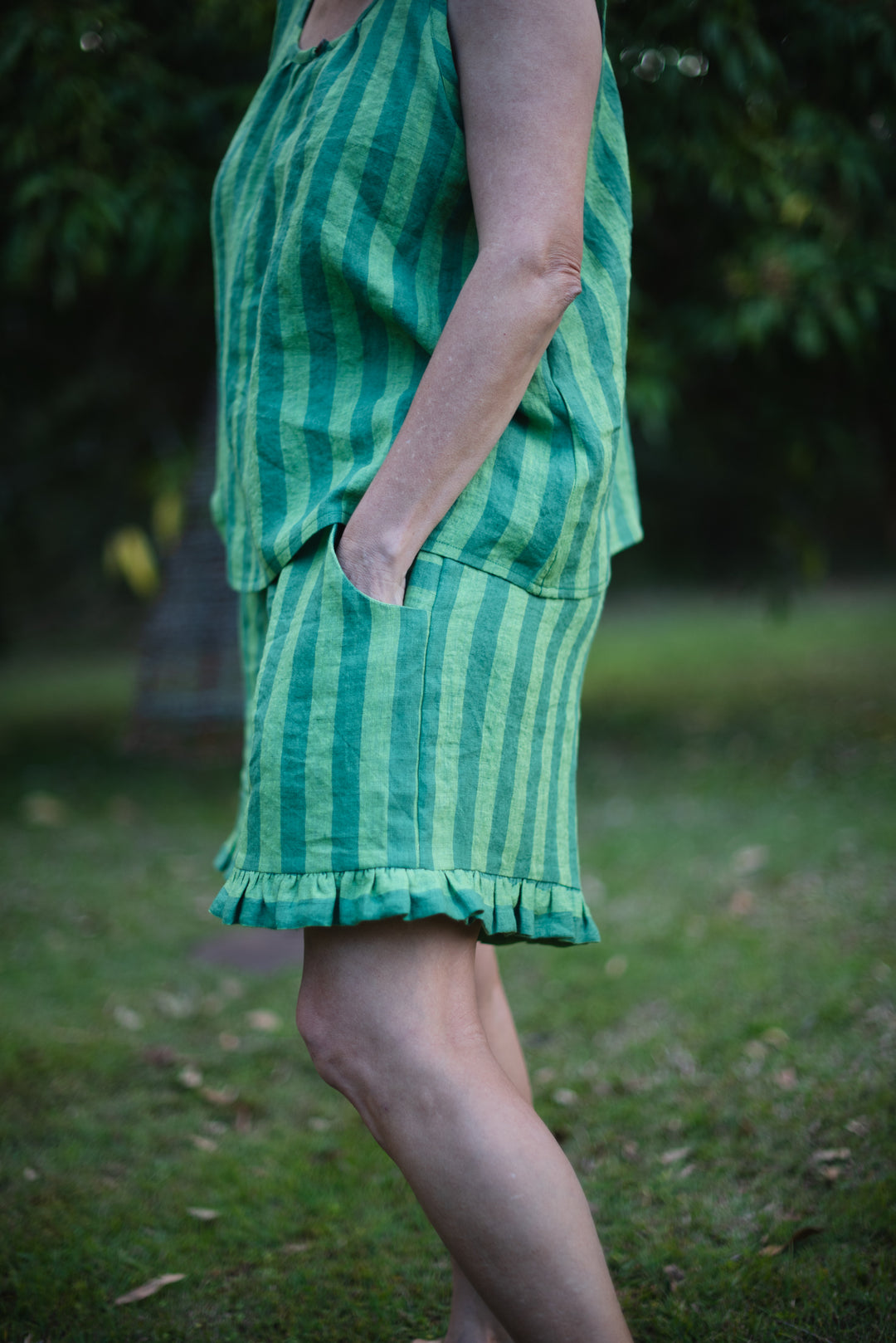Holiday Linen Lounge Set - Limited Release - PRE-ORDER - made to order