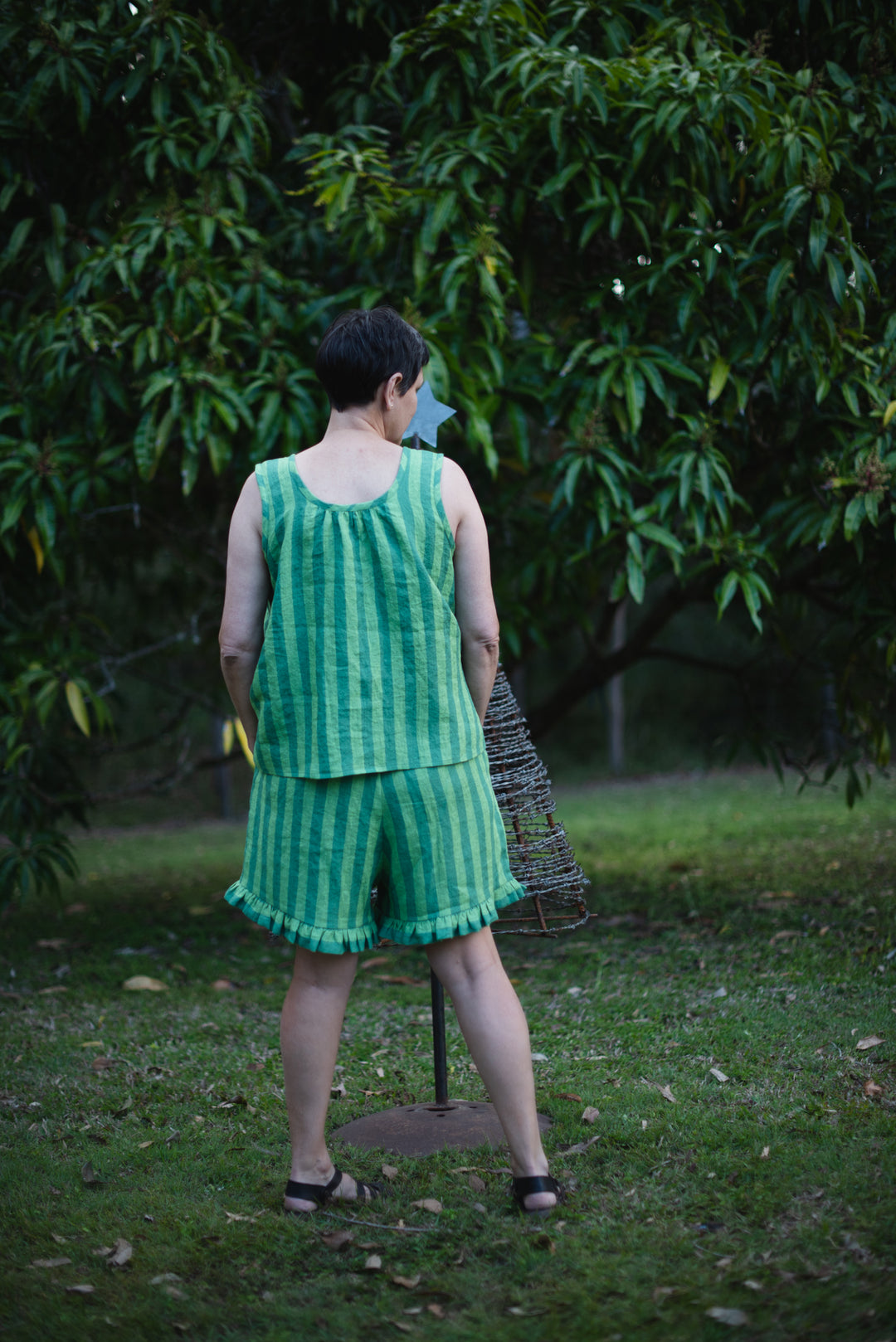 Holiday Linen Lounge Set - Limited Release - PRE-ORDER - made to order