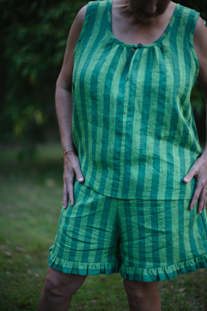 Holiday Linen Lounge Set - Limited Release - PRE-ORDER - made to order