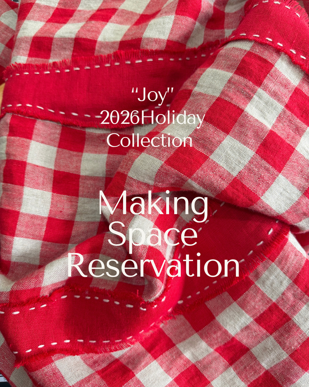 "Joy" Holiday Set 2026 - Making Space Reservation