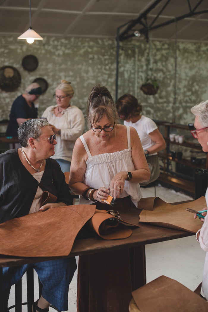 Workshop - Make a Leather tote bag - 20 September 2025