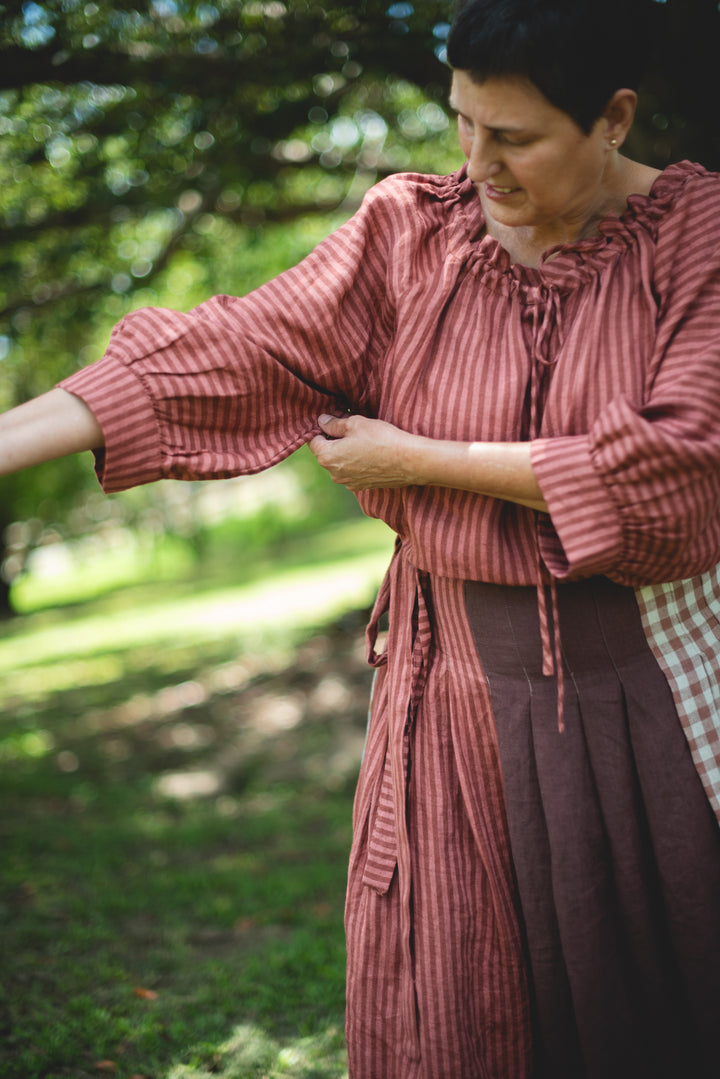 Wanderer Linen Blouse - made to order