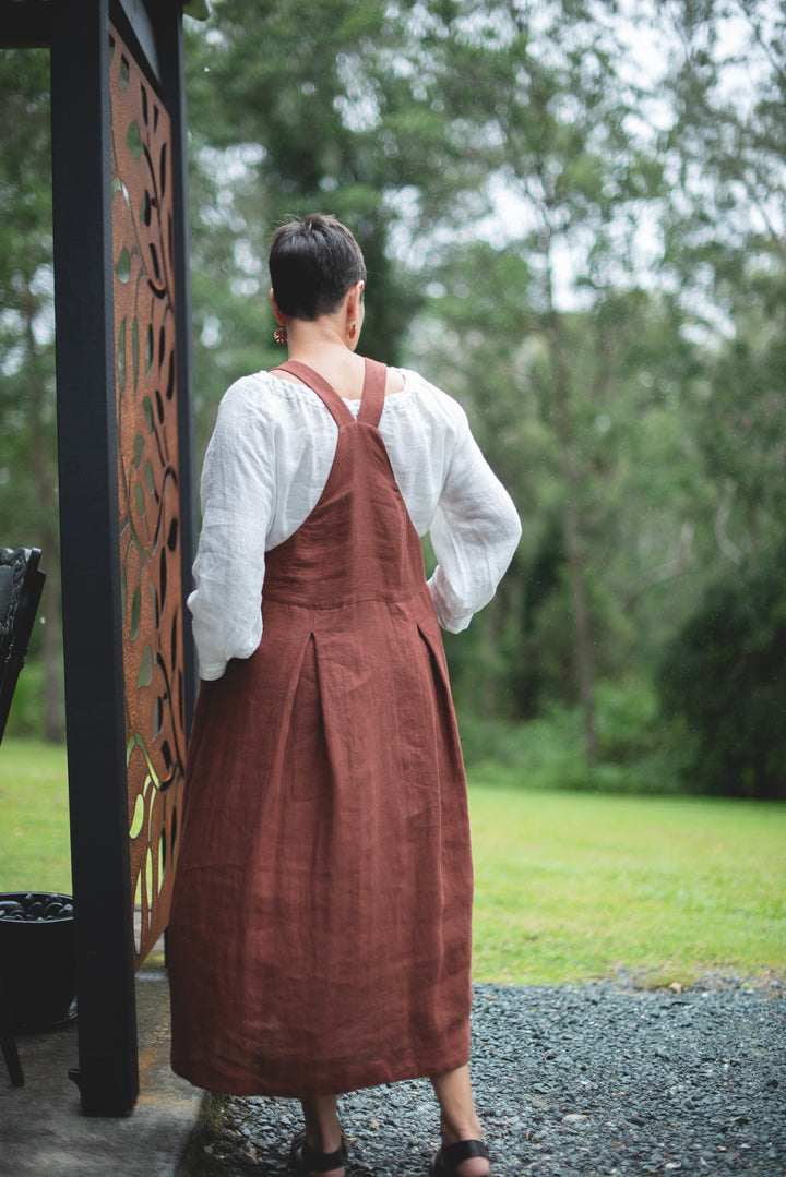 Over It All Linen Dress - Autumn Bundle