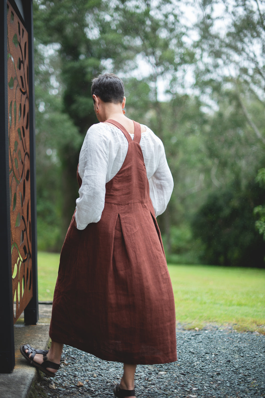 Over It All Linen Dress - Autumn Bundle