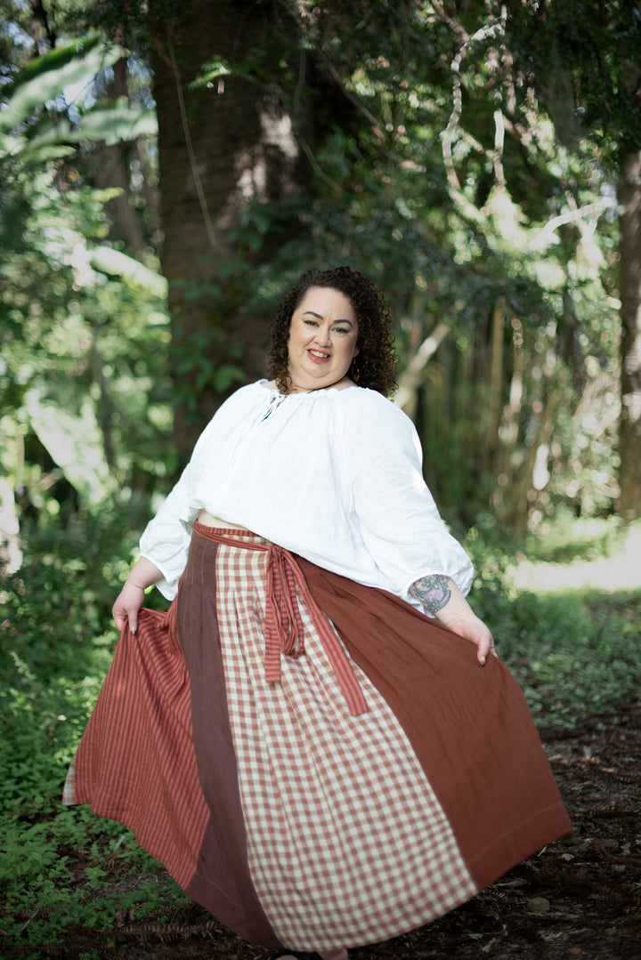 Keepsake Linen Wrap Skirt - Autumn Bundle