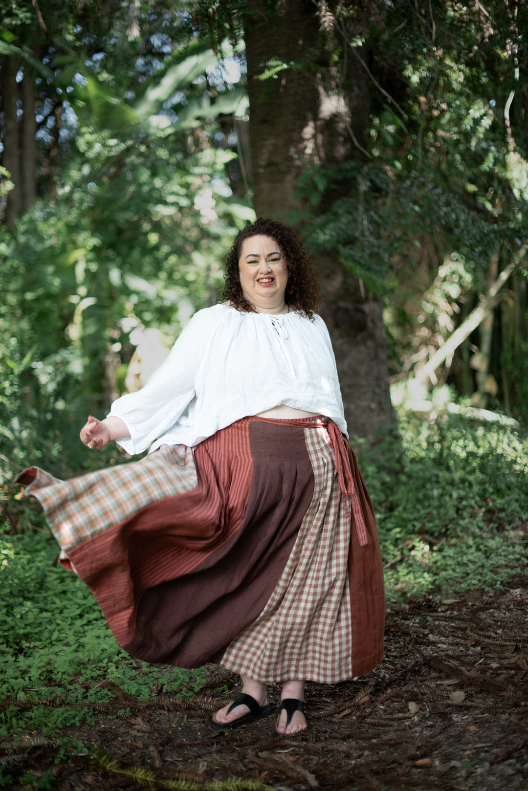 Keepsake Linen Wrap Skirt - Autumn Bundle