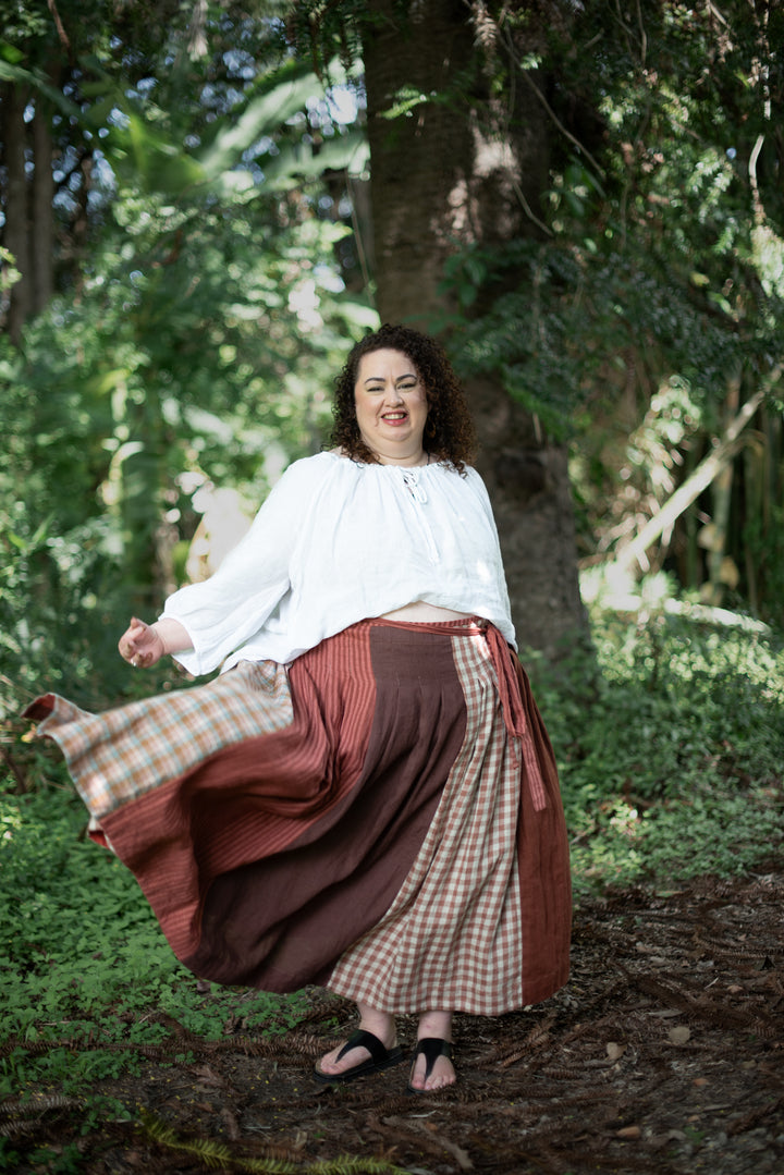 Keepsake Linen Wrap Skirt - Autumn Bundle