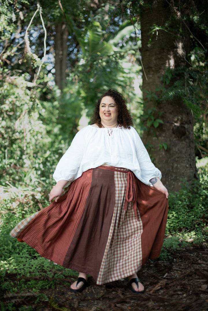 Keepsake Linen Wrap Skirt - Autumn Bundle