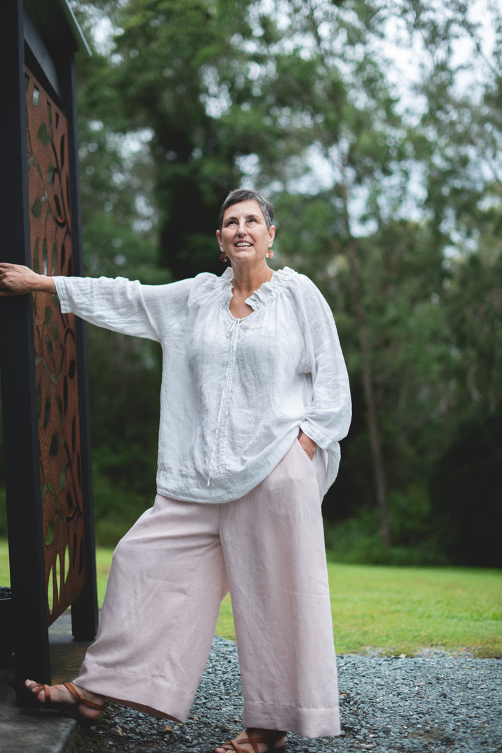 Hepburn Linen Culottes/Pants - made to order