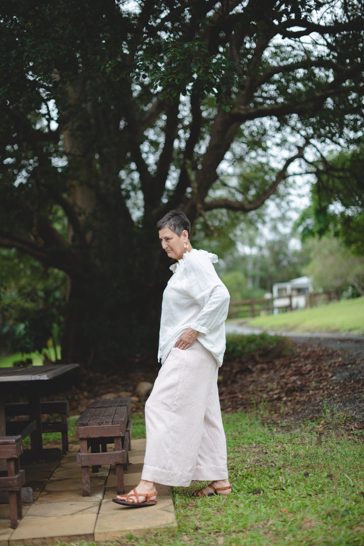 Hepburn Linen Culottes/Pants - made to order