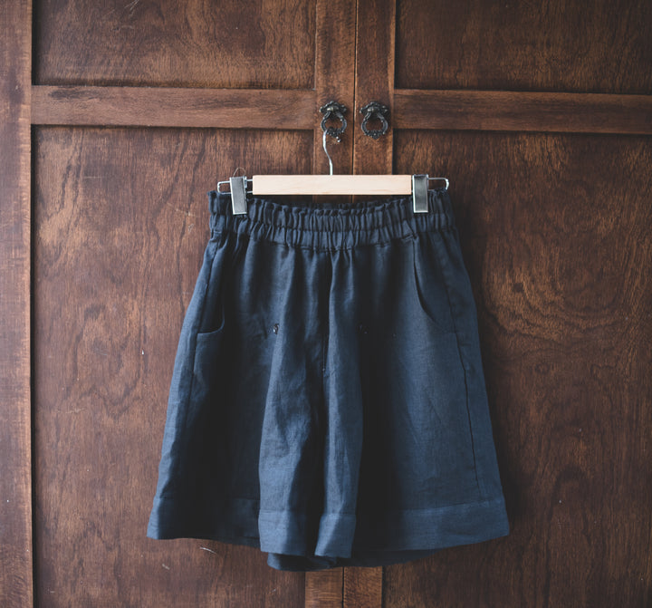 Flow Linen Swing Shorts - made to order