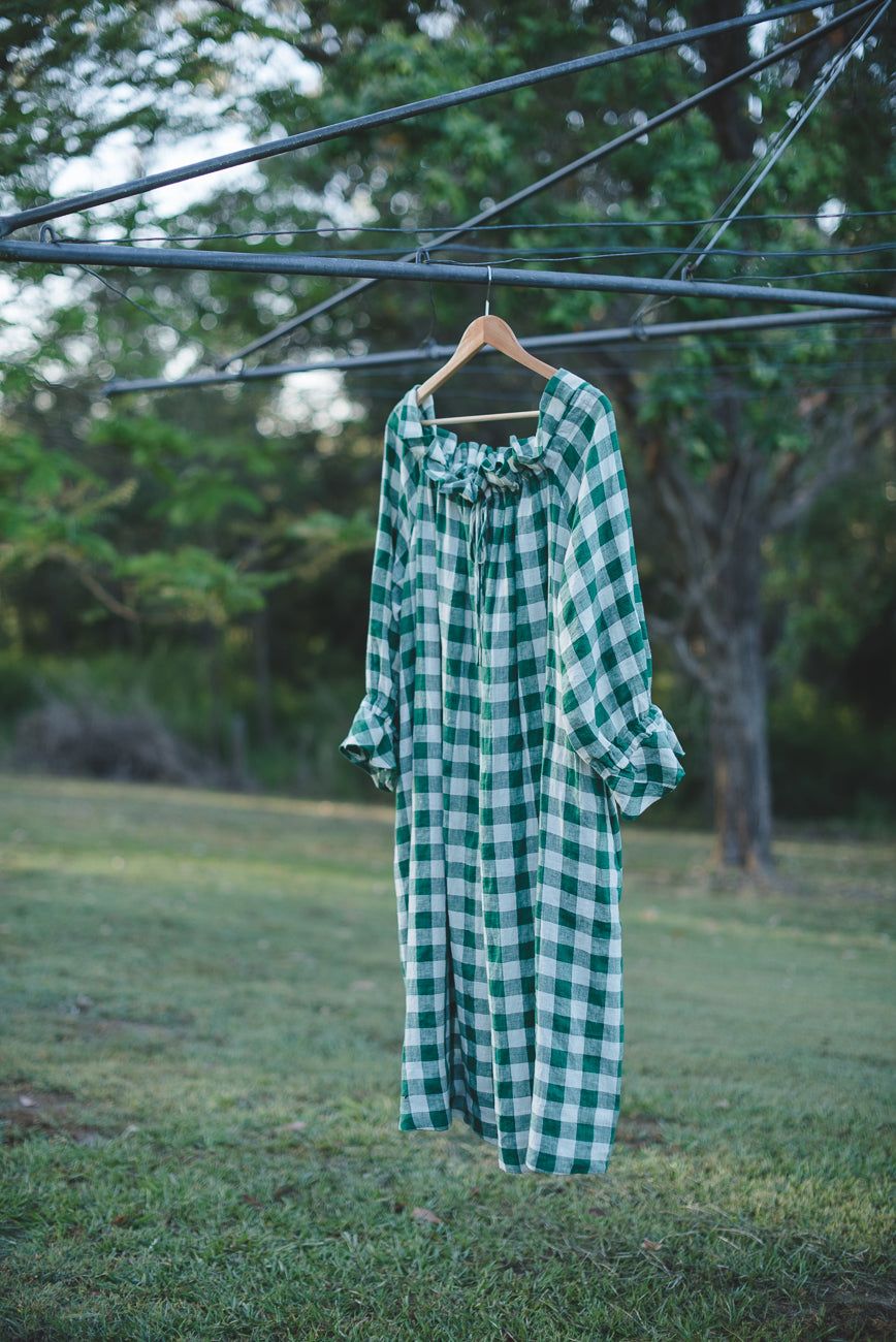 Weekender linen dress - made to order