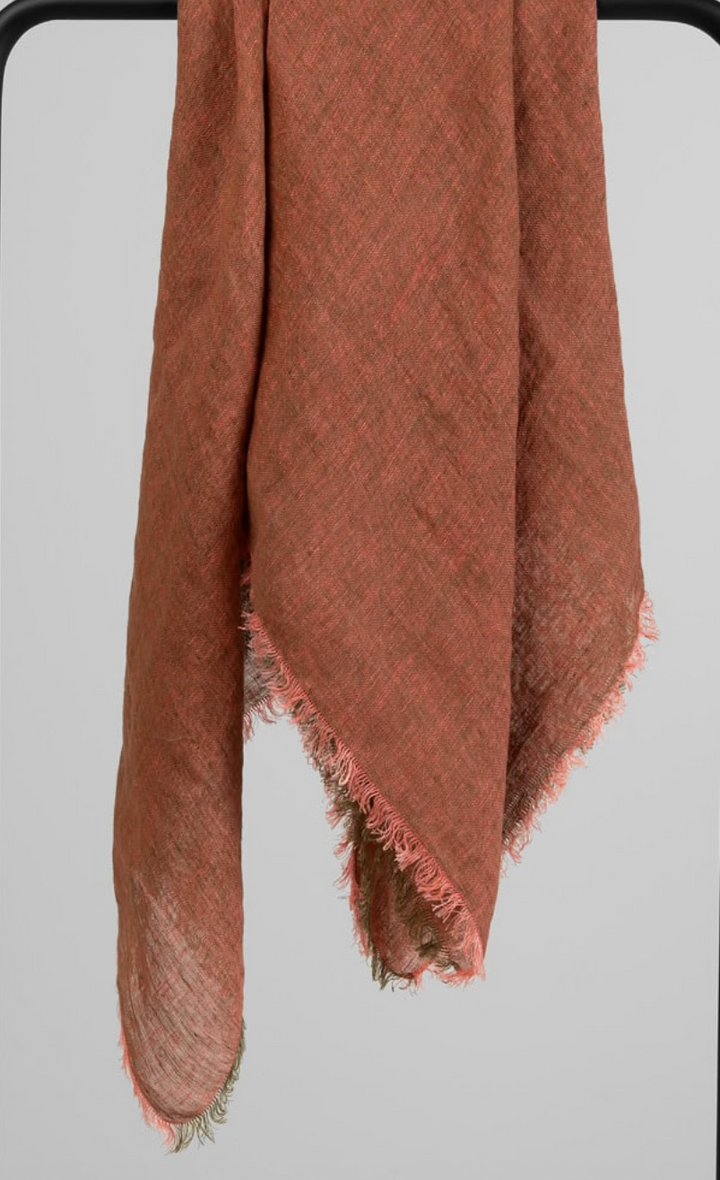 Linen Shawl/Wrap - woven in Europe