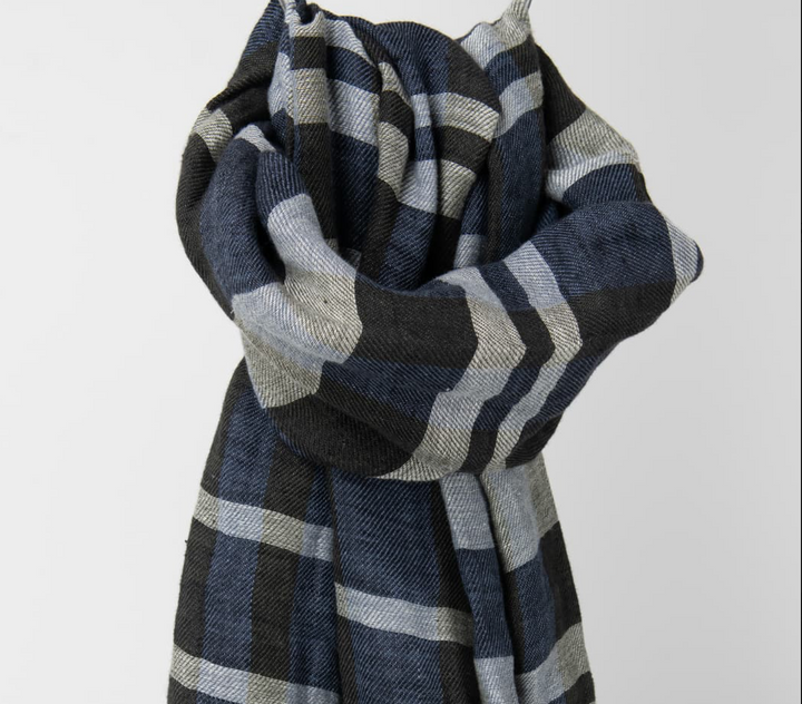 Linen Shawl/Wrap - woven in Europe