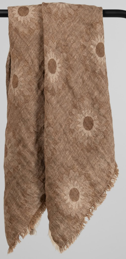 Linen Shawl/Wrap - Sunflower Sand PRE ORDER