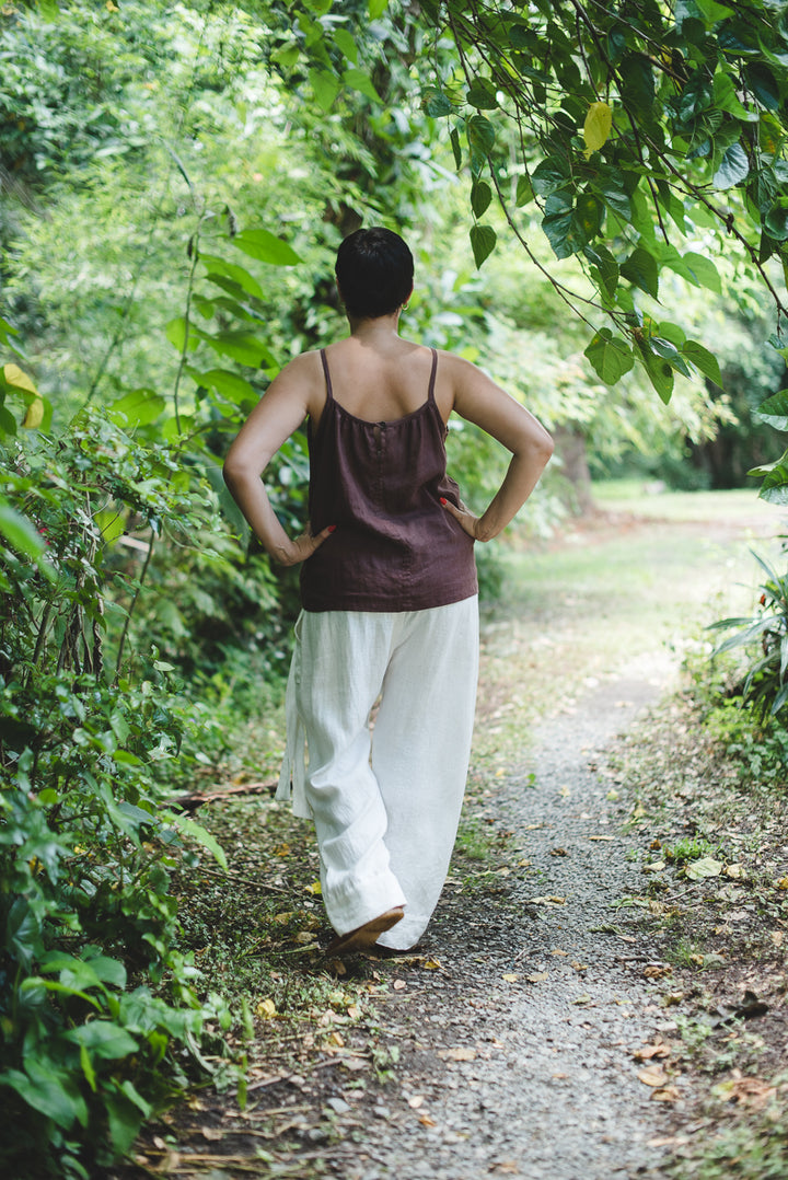 Chemise Linen Top - made to order