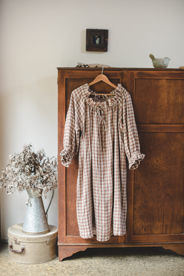 Weekender linen dress - made to order