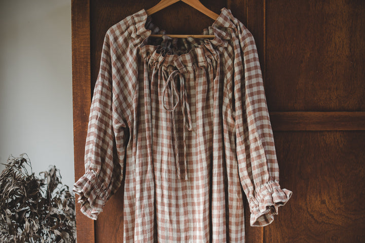 Weekender linen dress - made to order