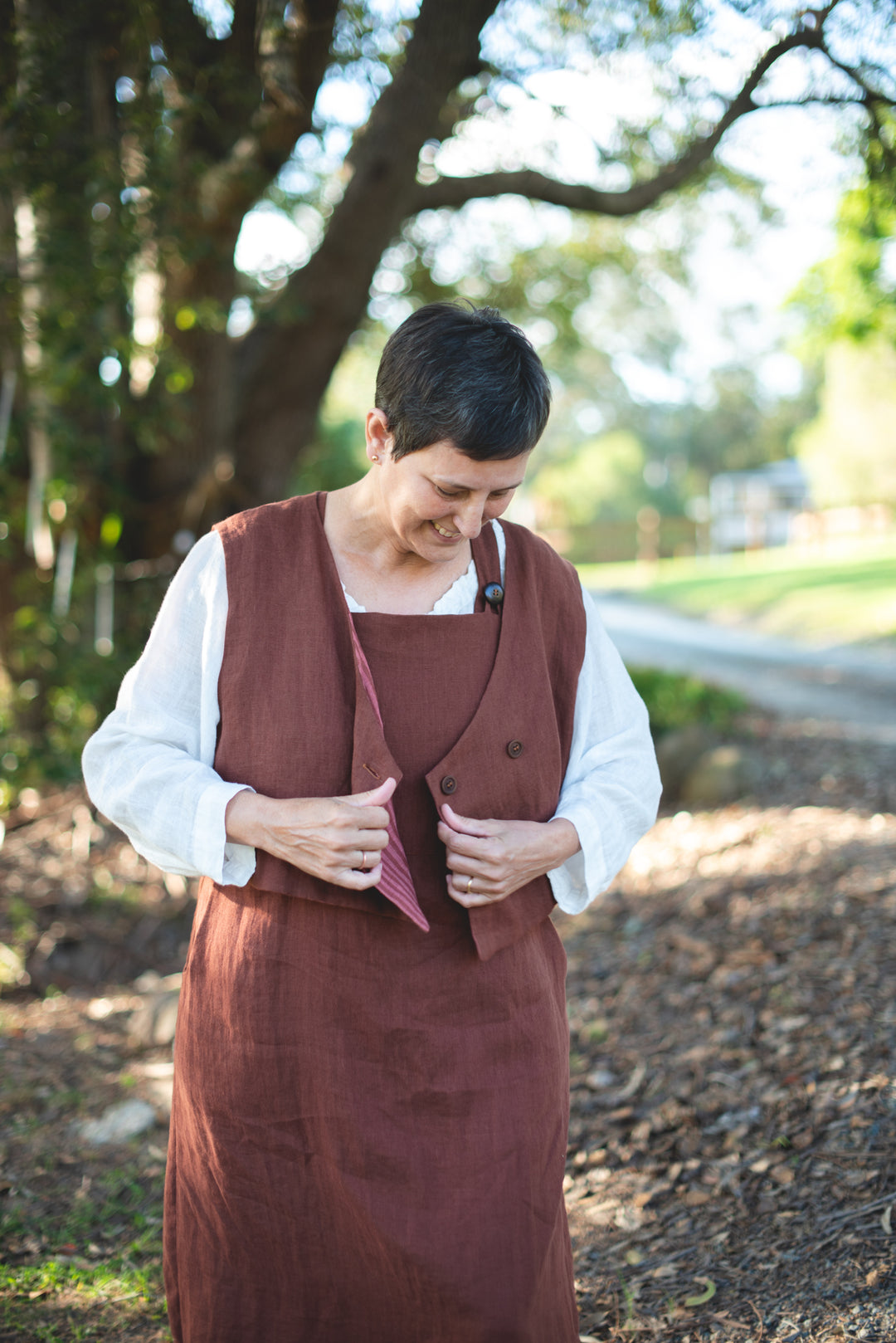 DD (Double Down) Linen Vest - Autumn Bundle