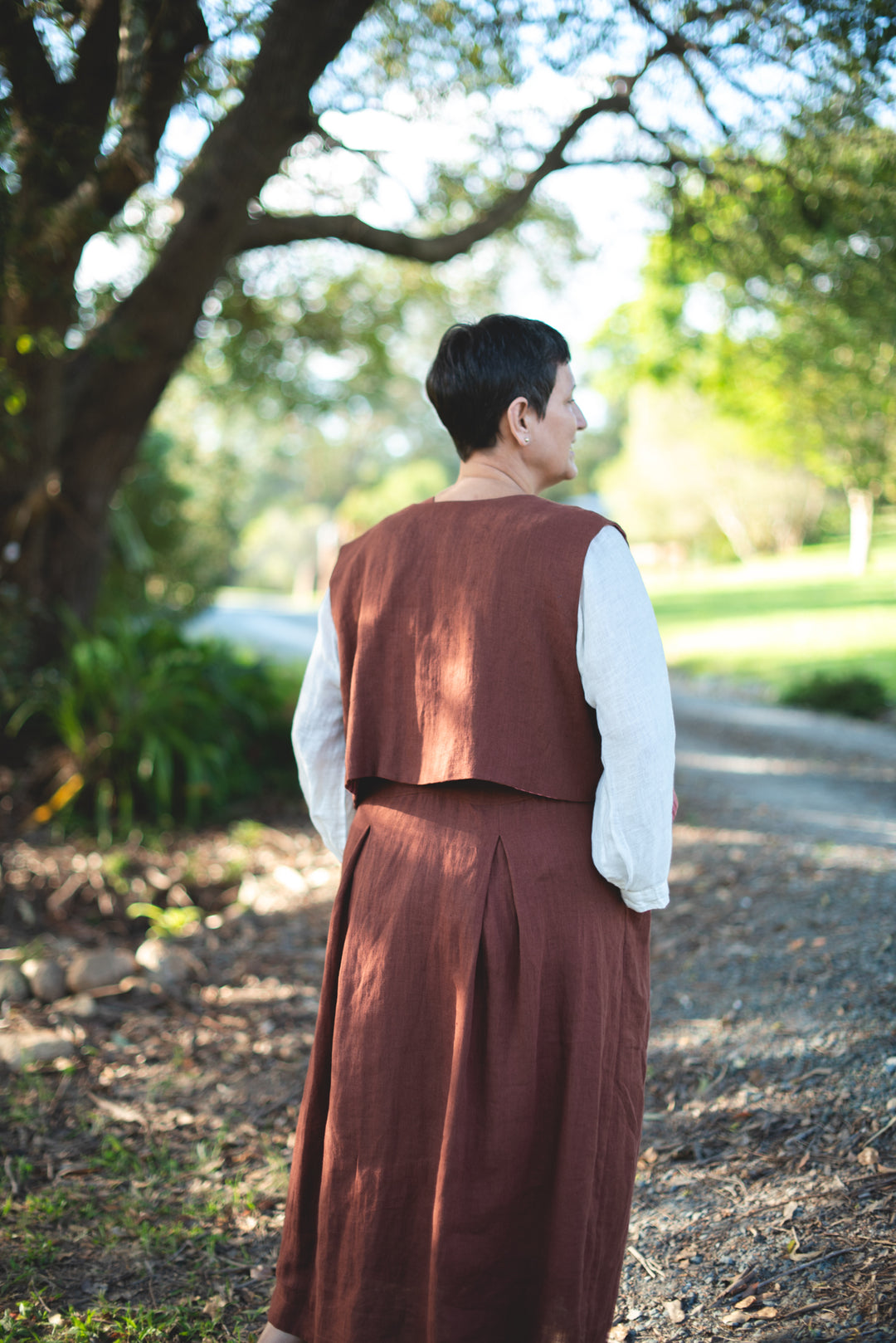 DD (Double Down) Linen Vest - Autumn Bundle