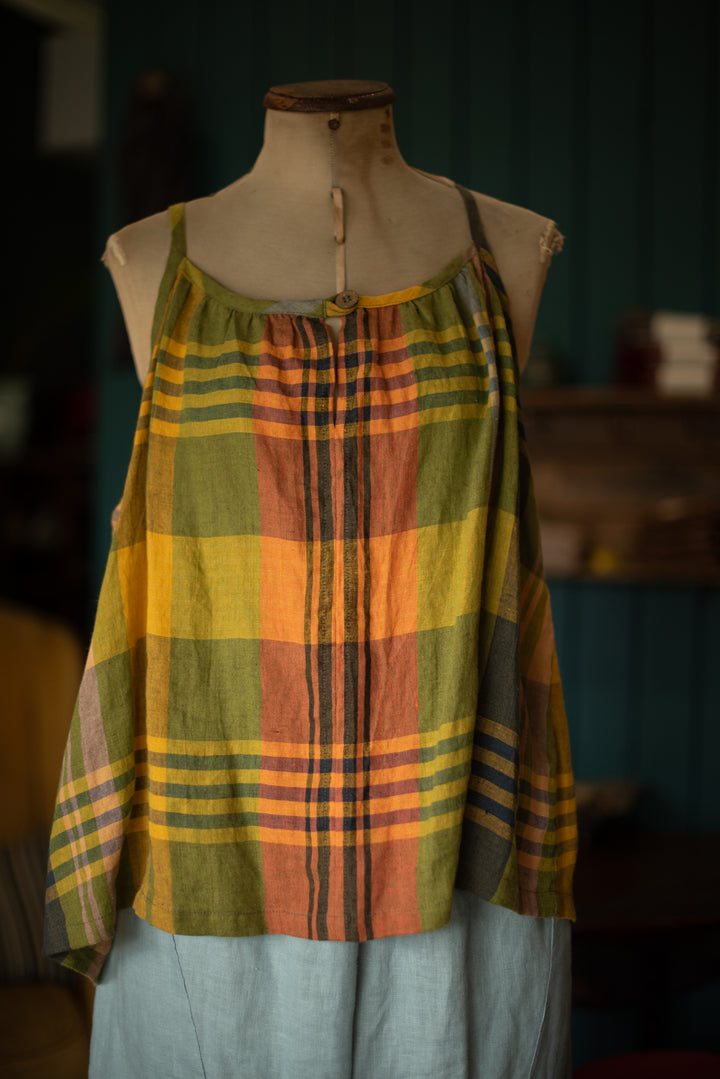 Chemise Cami - Citrus Check - Last Ones