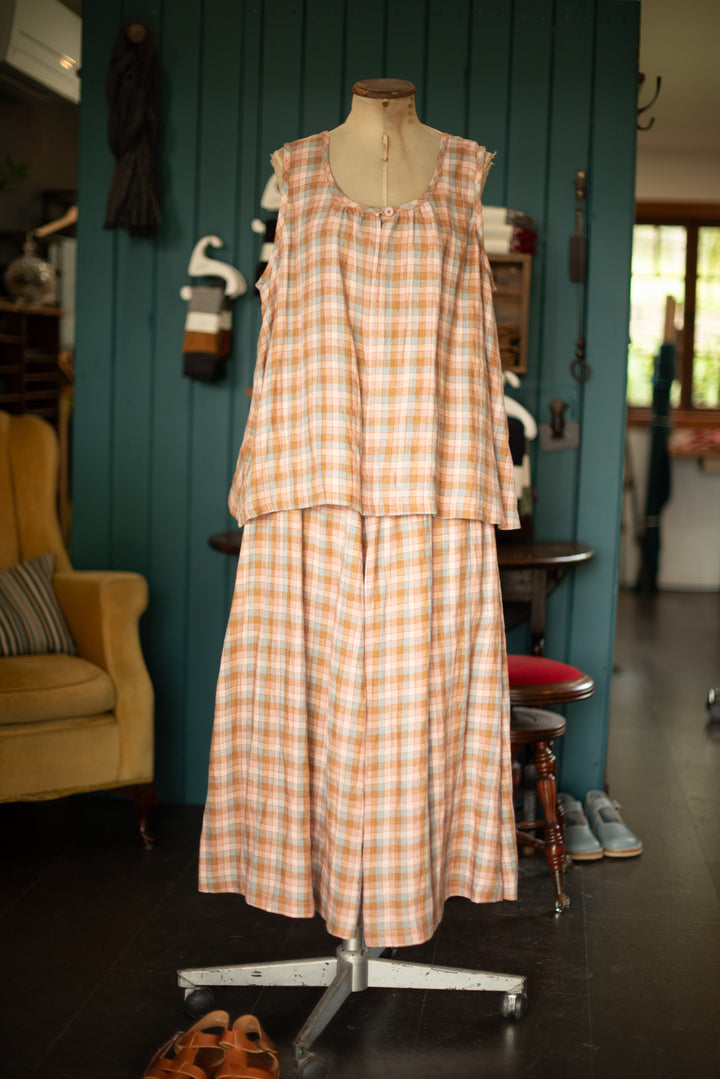Chemise Singlet - Pinky Check - Last ones