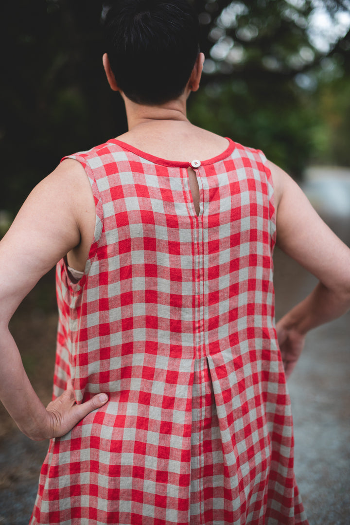 Squiggle Shift Dress - Gingham - Joy Collection