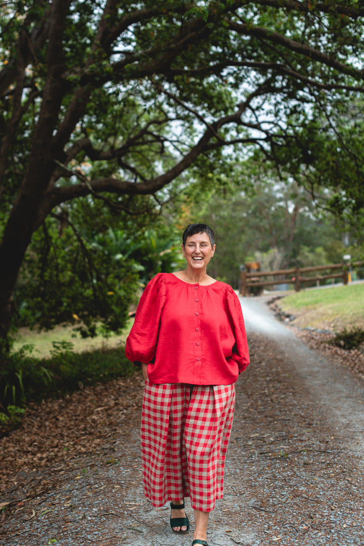 Count Your Blessings linen blouse - Joy collection