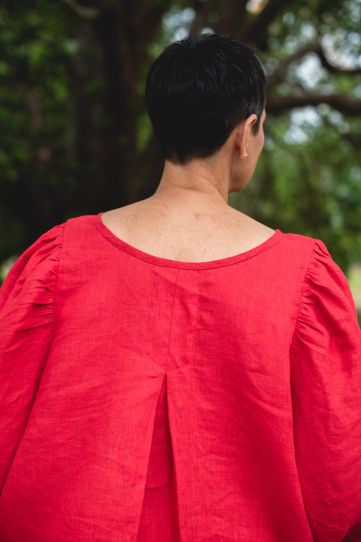 Count Your Blessings linen blouse - Joy collection