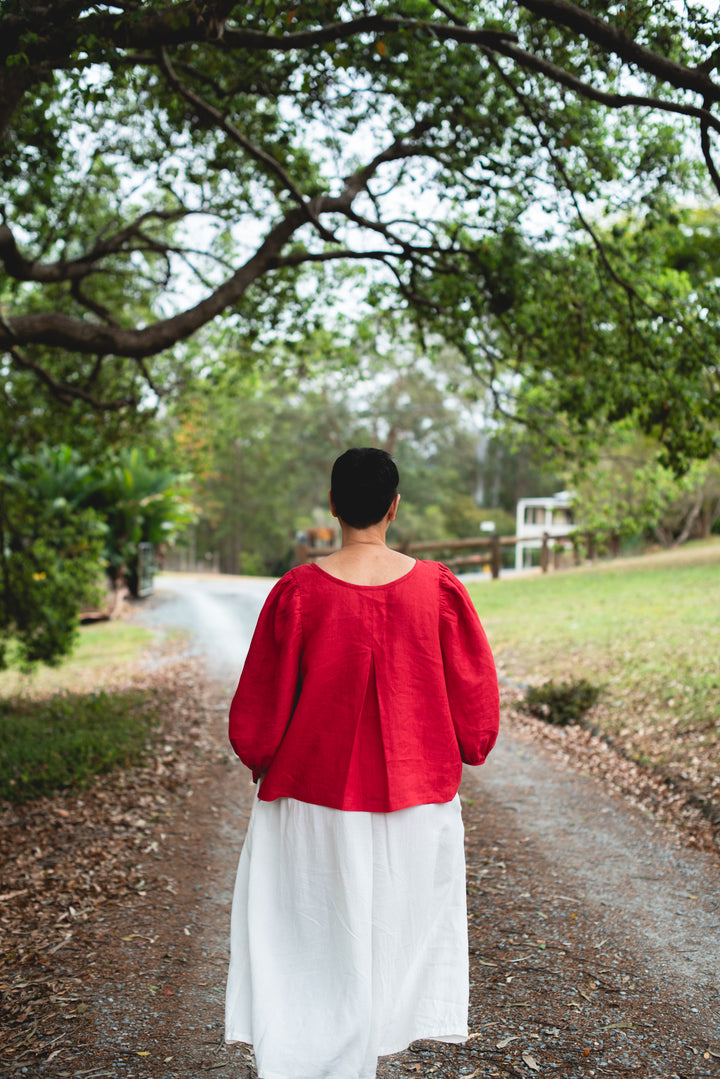 Count Your Blessings linen blouse - Joy collection