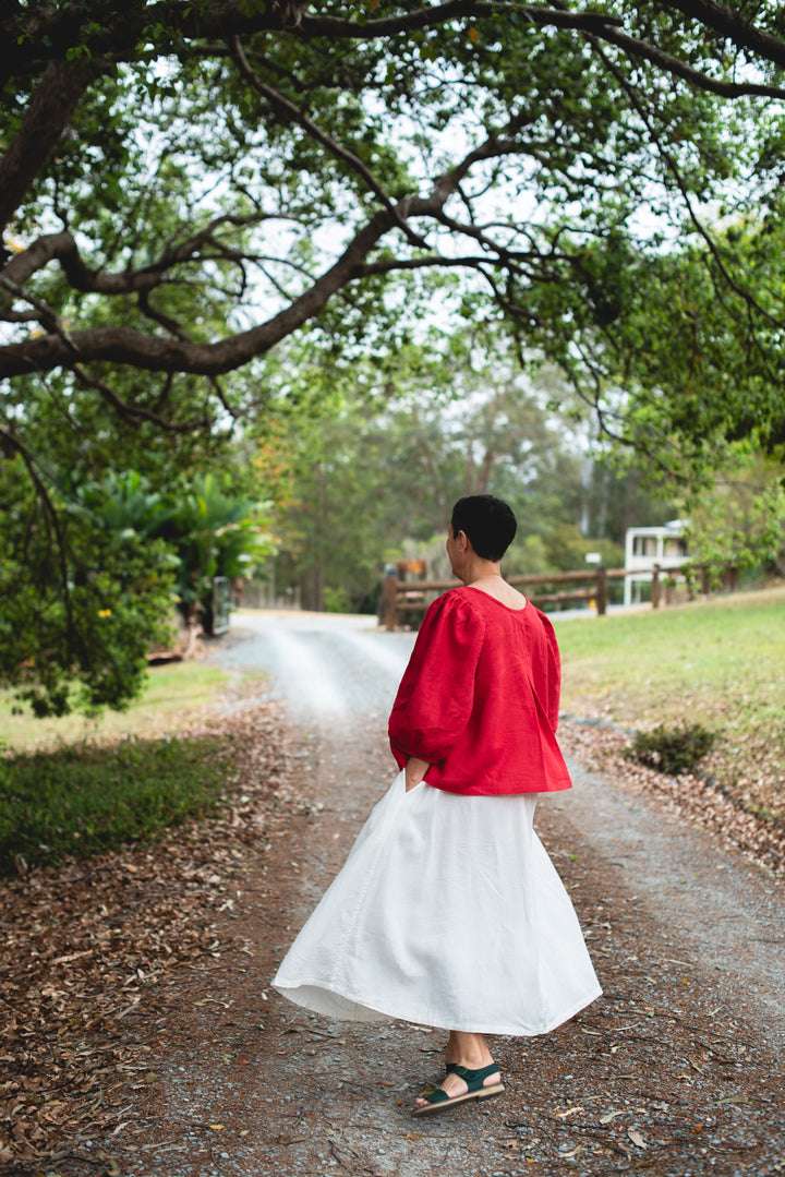 Count Your Blessings linen blouse - Joy collection