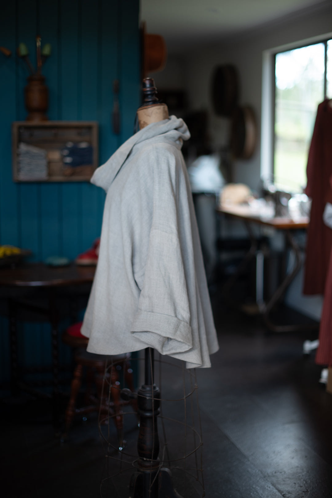 Linen Pull Over top - made to order
