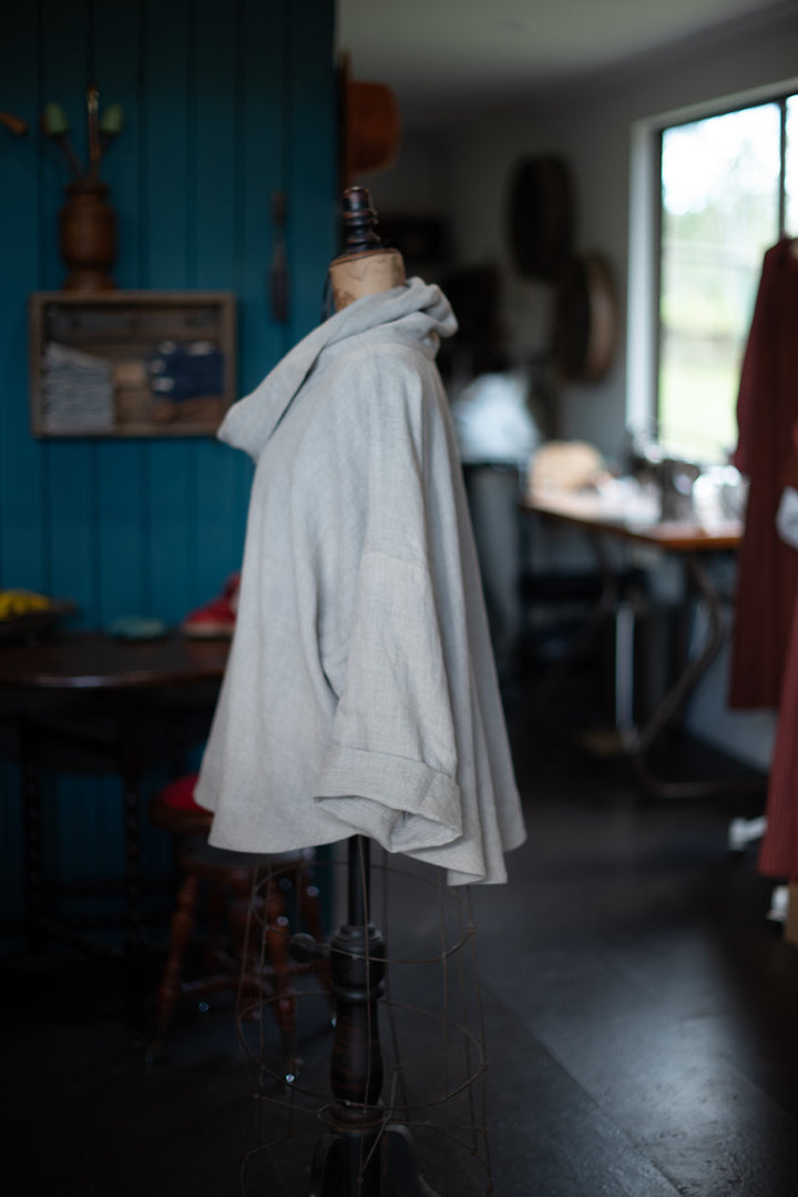 Linen Pull Over top - made to order
