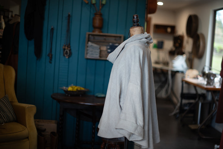 Linen Pull Over top - made to order