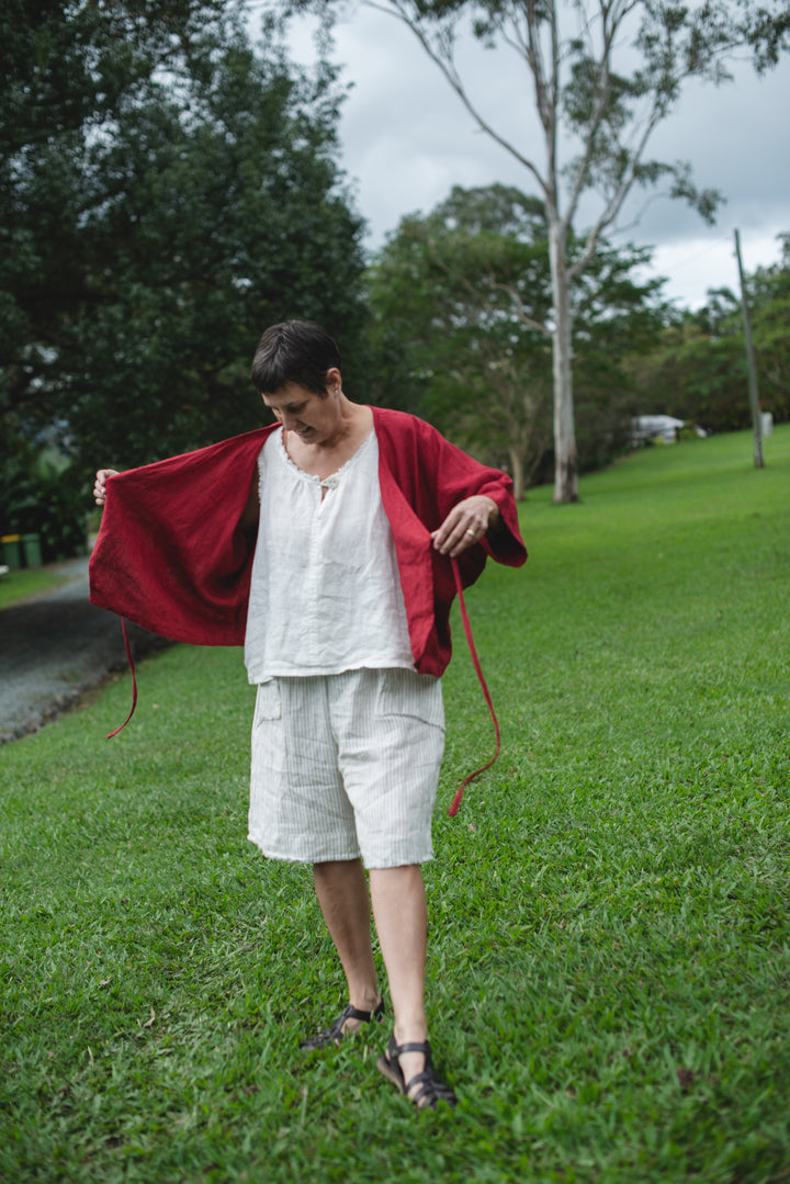Shrug Wrap Top - made to order