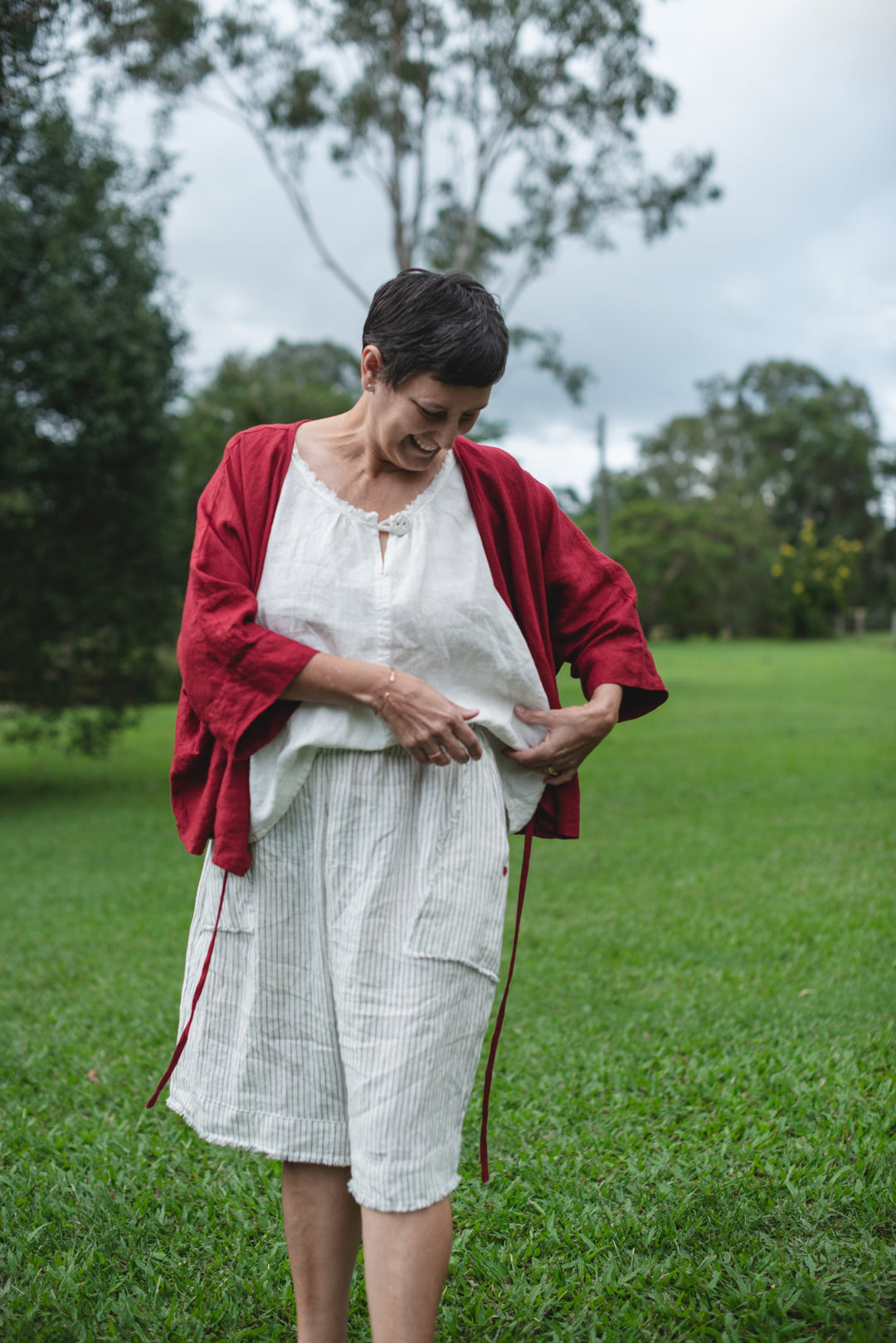 Shrug Wrap Top - made to order