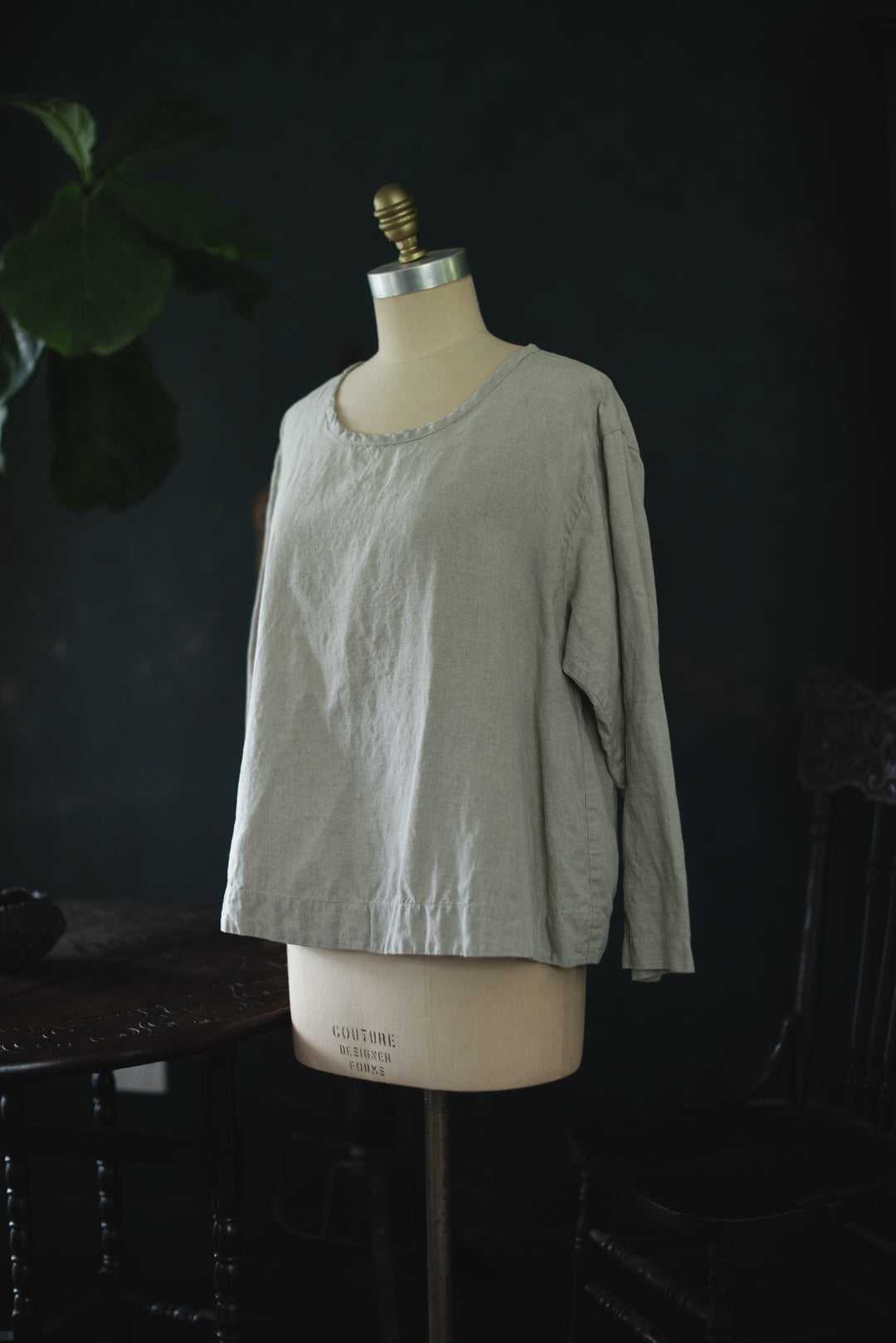 Dearest Linen Tee - made to order