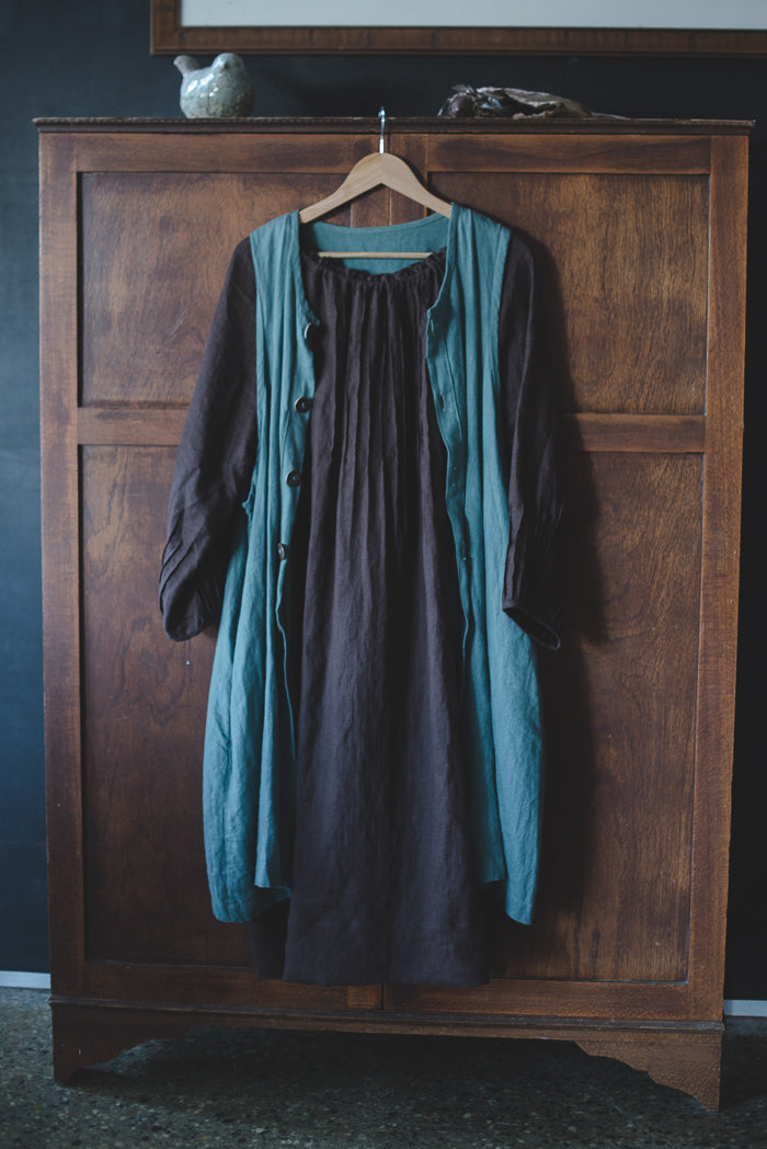 Sunday Linen Dress - made to order