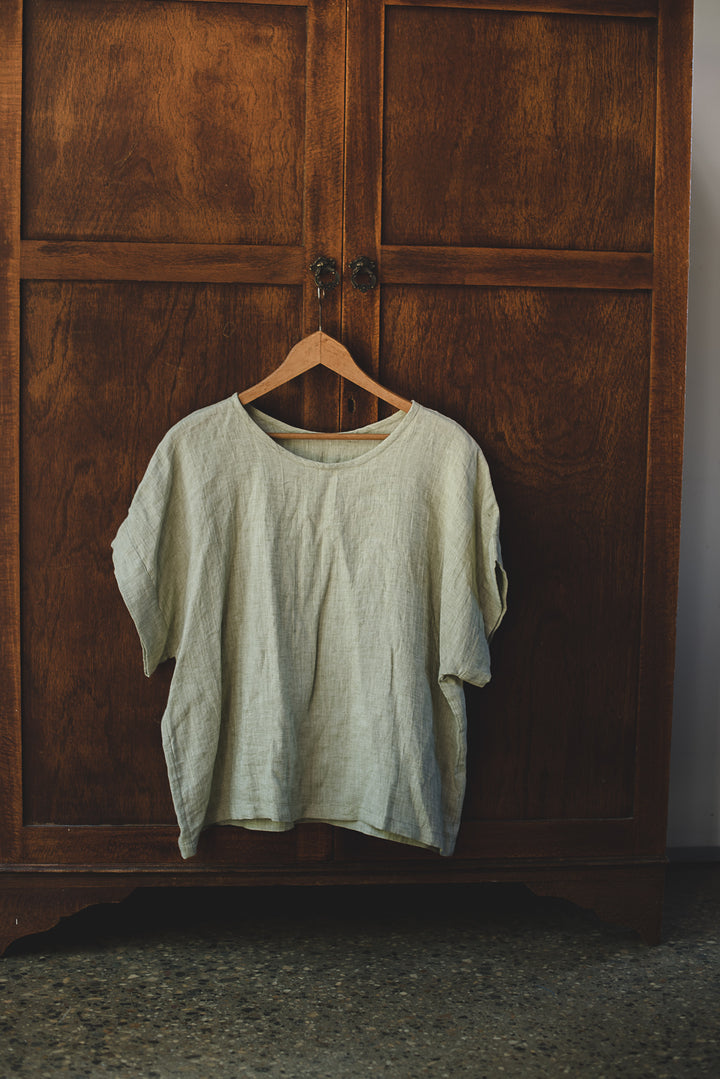 Everyday Linen Tee - made to order